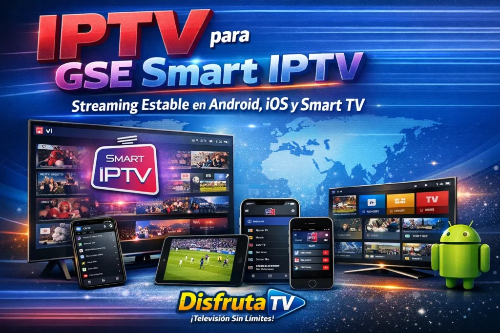 IPTV para GSE Smart IPTV